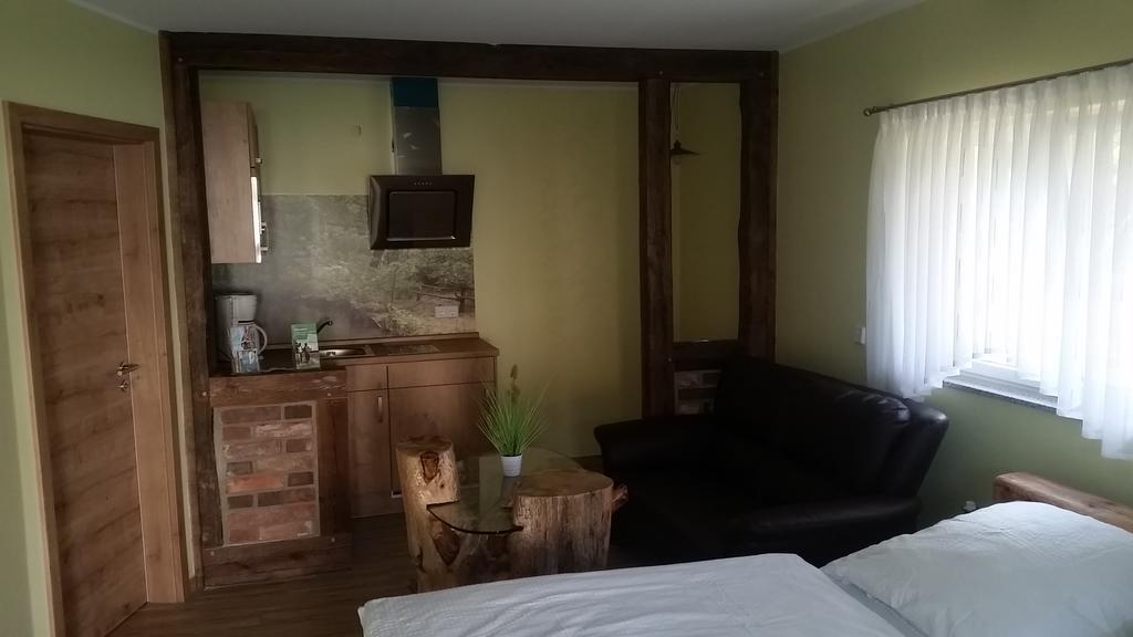 Ferienwohnung Am Muehlstein Lübben Exterior foto