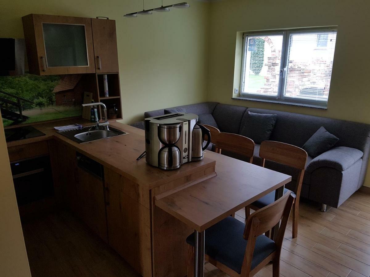 Ferienwohnung Am Muehlstein Lübben Exterior foto