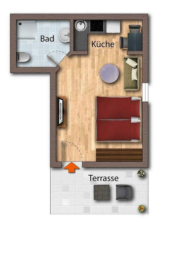 Ferienwohnung Am Muehlstein Lübben Exterior foto