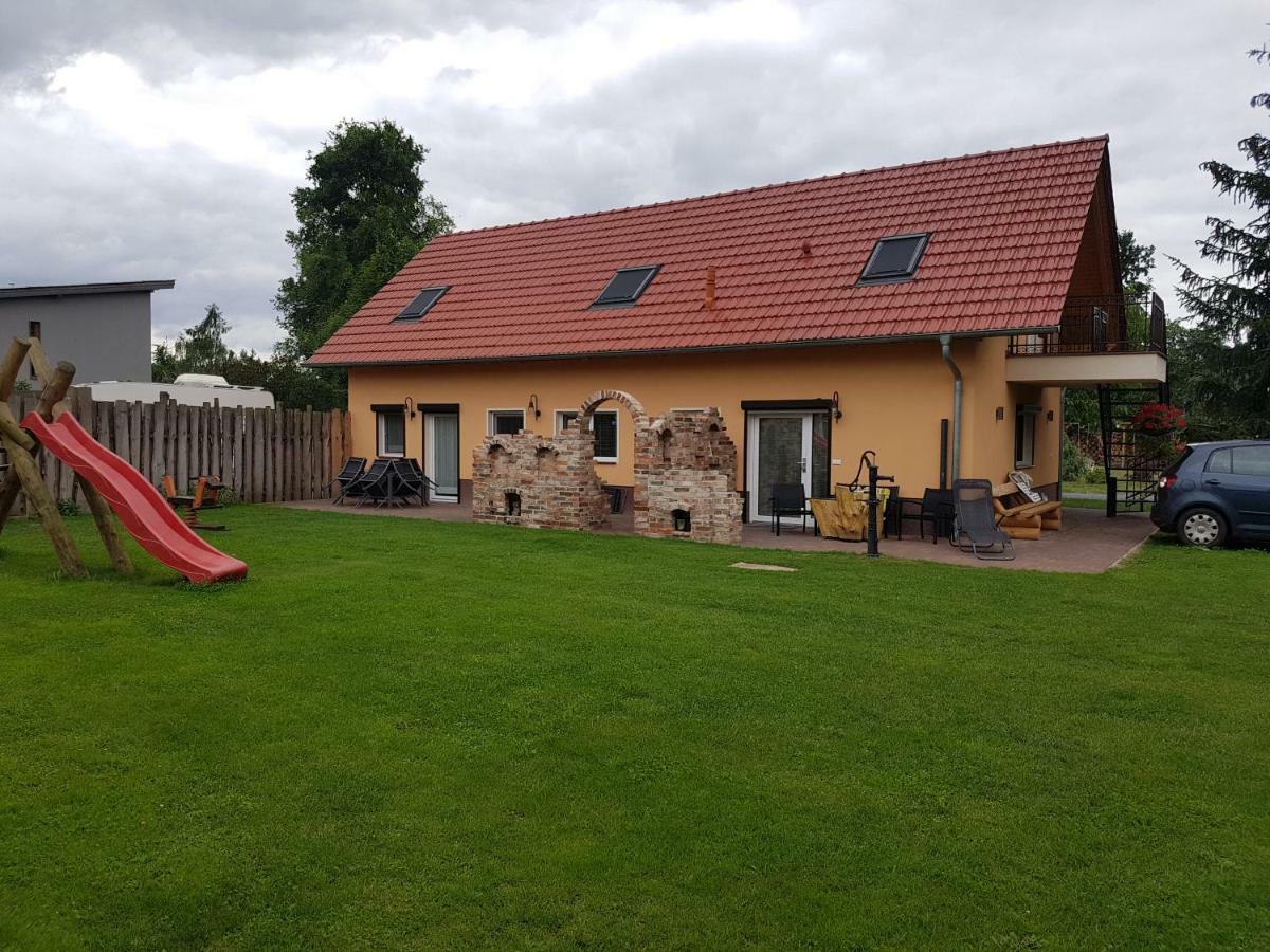 Ferienwohnung Am Muehlstein Lübben Exterior foto